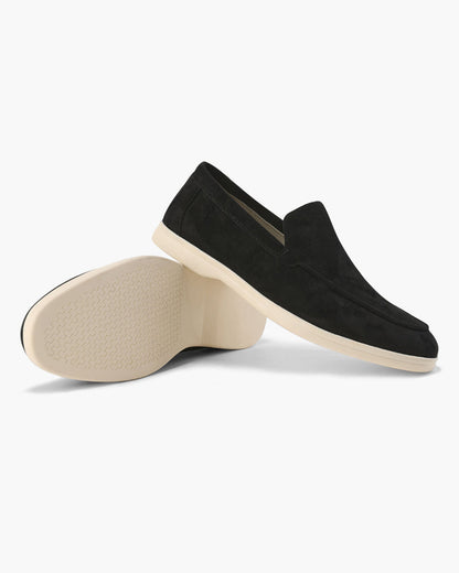 Suede loafers
