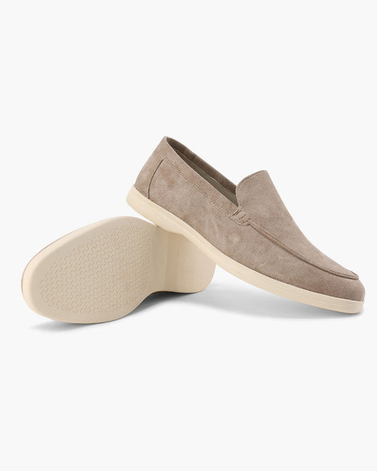 Suede loafers