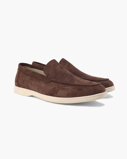 Suede loafers