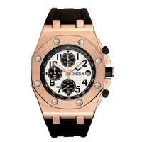 rose gold / white