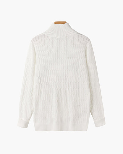 GWANGJU Half Zip Sweater