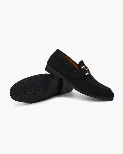 Luxury suede moccasins