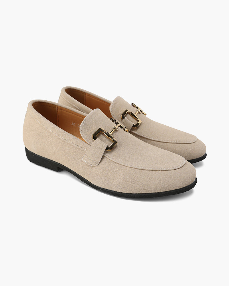Luxury suede moccasins