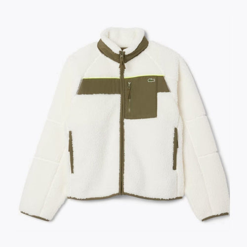 LC - Colour-Block Sherpa Fleece Jacket