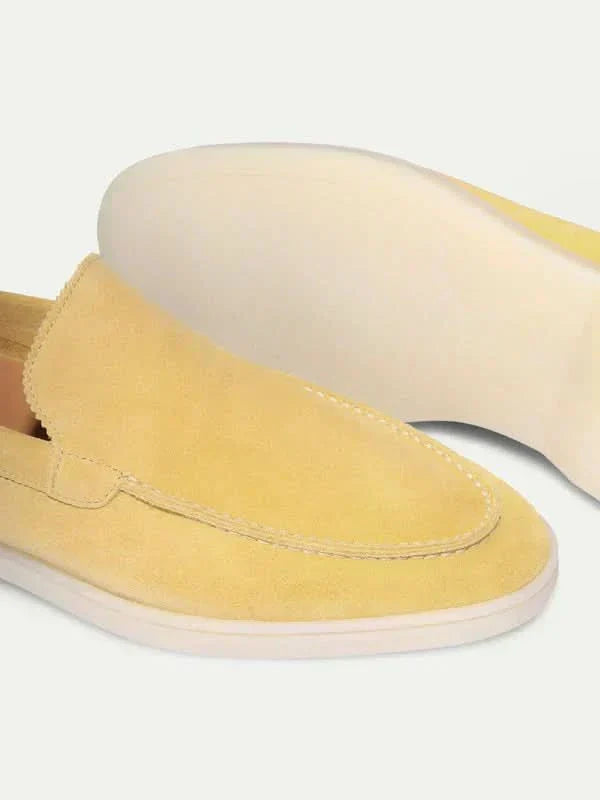 Classic Suède Loafer Citrus Yellow
