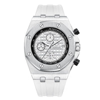 Silver / White