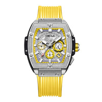Silver / Yellow