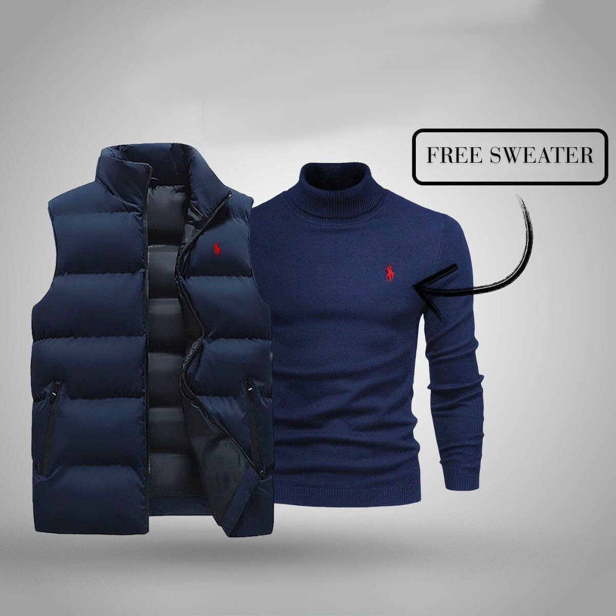 R&L - Vest + Free Sweater (Clearance)